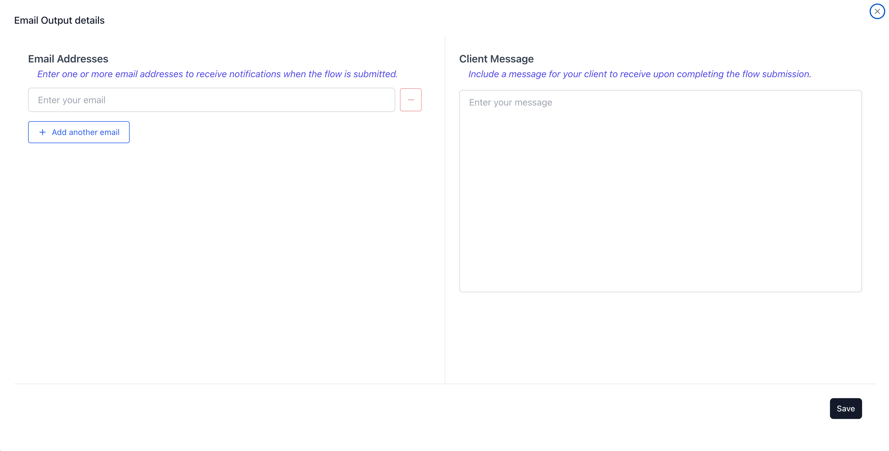 File Flow dashboard